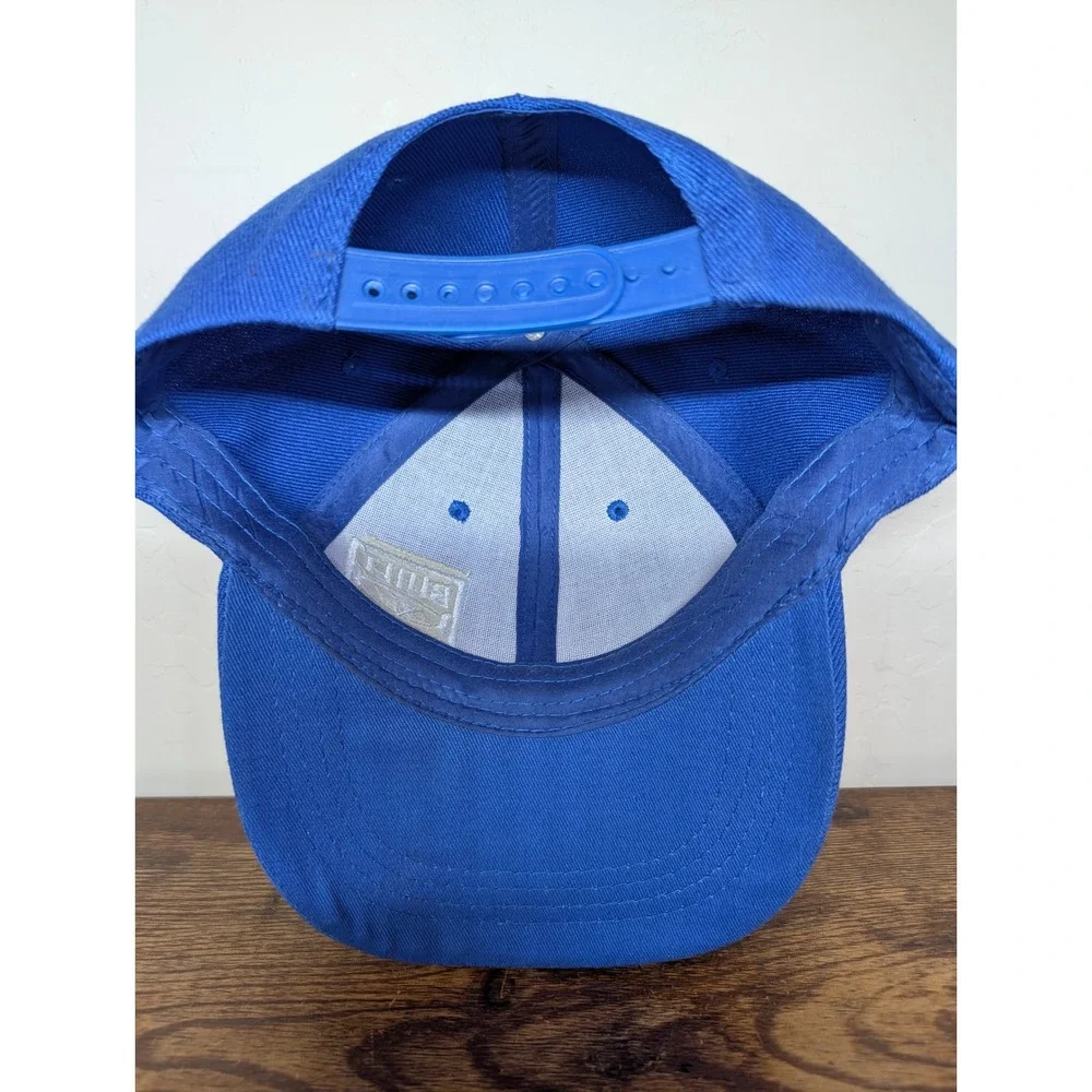 Ford Built Tough Snapback Hat Royal Blue Embroidered Logo Baseball Cap Trucker